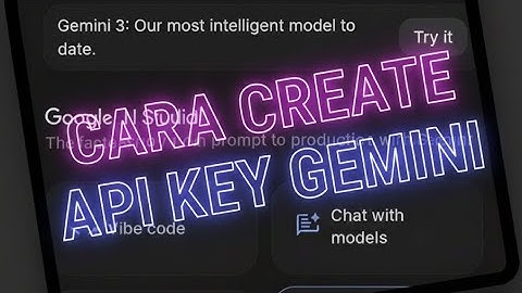 Cara Membuat API KEY Gemini + Setup Bypass Wayground