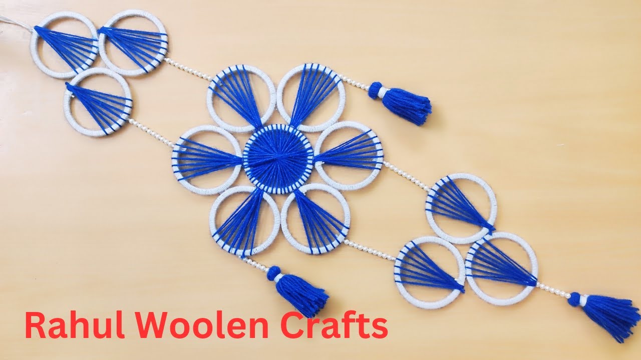 Wall Hanging Craft Idea With Old Bangles / Bangles Wall Hanging Craft