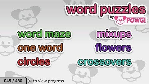 Word Puzzles by POWGI (Switch) Review
