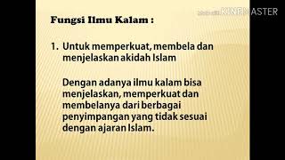 Akidah Akhlak kelas XI Bab 1