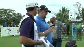 Famous J.B. Holmes aces par-3 and does a fist pump dance at Cadillac Championship Profile