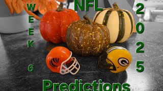 NFL Week 6 Predictions For The 2025-26 Season 