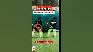 Which Stance Do You Prefer ?💯 Batting Tips #shorts