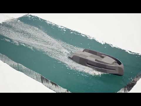UNREAL ENGINE 5 - BOAT SIMULATION WITH FOAM, SPLASH & MIST