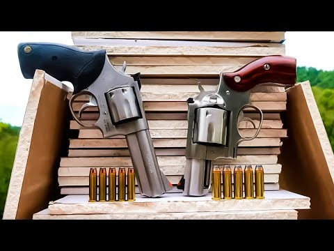 .357 mag vs .44 mag - Drywall Test