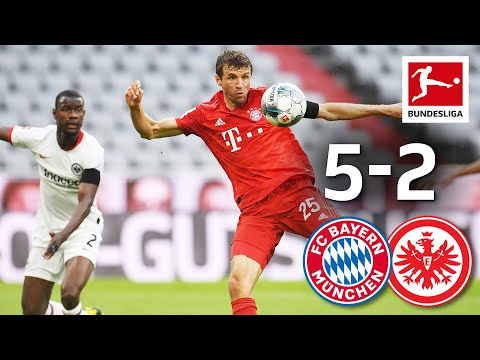 Bayern Munich Eintracht  Frankfurt Goals And Highlights