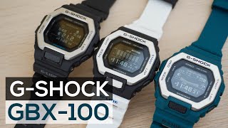 Sleek & Beautiful G-Shock GBX-100 | Unboxing & Function walkthrough