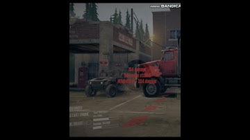 Hummer H1 crash test with powerful truck #shorts #mudrunner