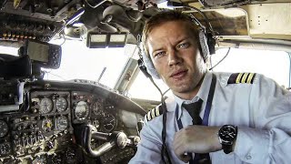 Полет глазами пилота из Якутска в Батагай на Ан-24