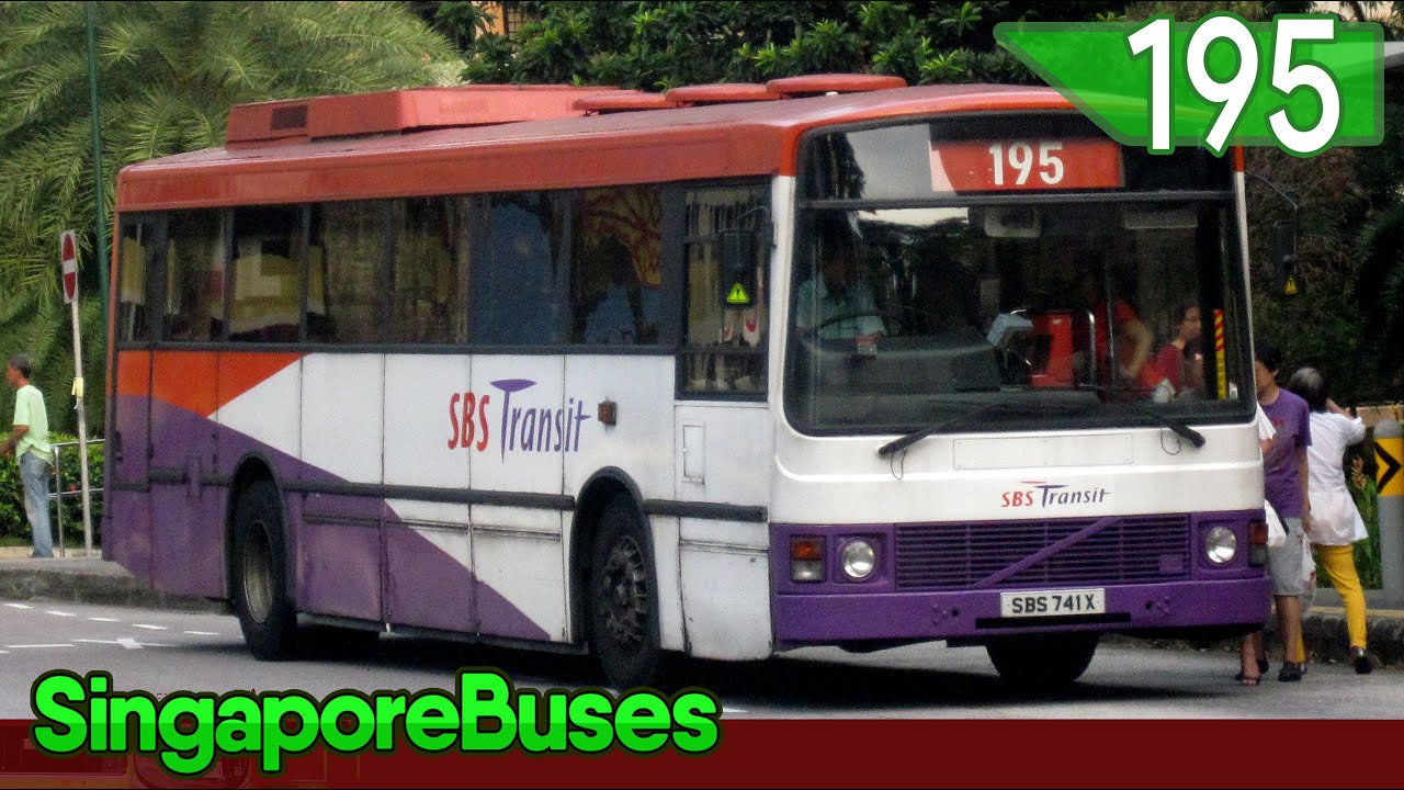 [SBS Transit] SBS741X @ 195 | Volvo B10M MK III (Duple Metsec) (Voith)