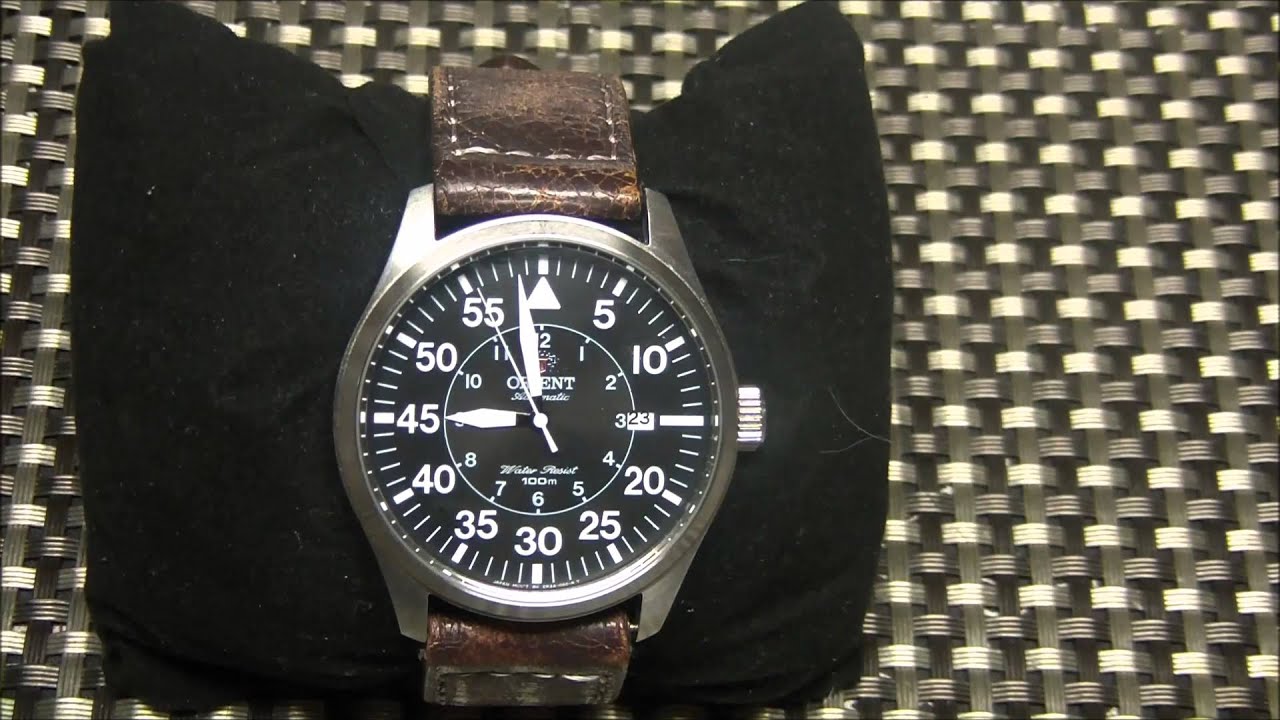 Orient Flight Watch Review YouTube