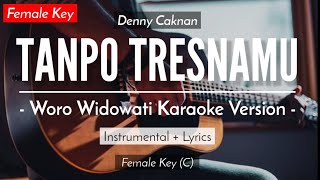 Tanpo Tresnamu (Karaoke Akustik) - Denny Caknan (Female Key | HQ Audio)