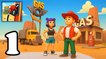 ROADSIDE EMPIRE : IDLE TYCOON | Gameplay Walkthrough Part 1 | Gas Station Tycoon [Android, iOS]