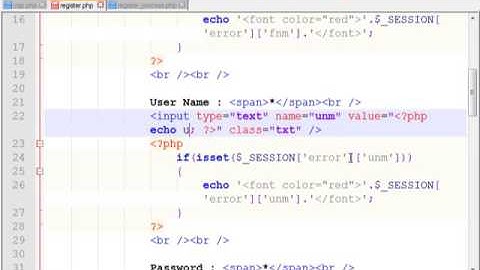 Returning Form Data After Submission & Keep Form Data After Submit tutorial in php