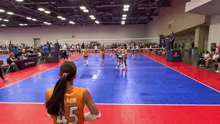 2026 0605 USAV GIRLS CLUB CHAMPIONSHIP POOL 1 MATCH 3 MINTONETTE 64 VS MOJO ELITE 16 BLACK