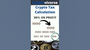 How to calculate 30% tax on cryptocurrency? Explained with example in hindi