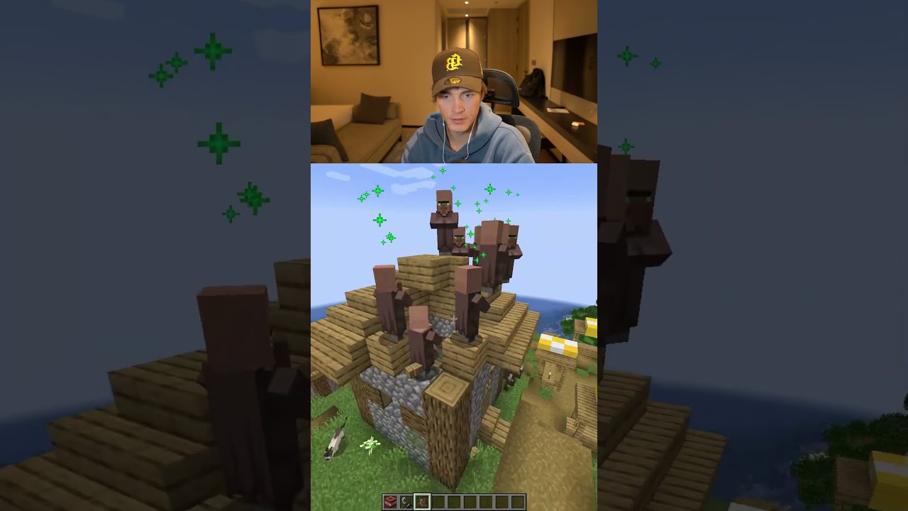villagers repair their villages?