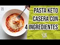 🍝 PASTA KETO FRESCA CON 4 INGREDIENTES | KETO HOMEMADE PASTA FROM KETO CONNECT | Manu Echeverri