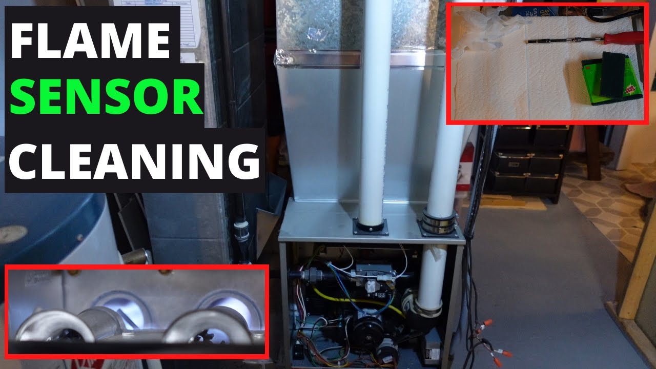Furnace Flame Sensor Cleaning YouTube