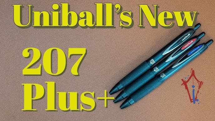 Uni-ball 207 Plus+ Gel Pen Review (Comparison to Signo 207) 