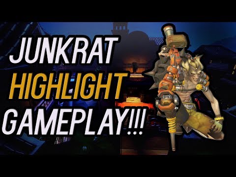 Junkrat's Time To shine | Highlight Reel of Overwatch!!!