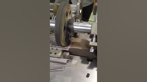 High speed wires chamfering machine