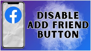 How to Disable Add Friend Button in Facebook 2025