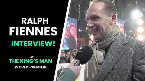 Ralph Fiennes Was Licked By A Goat On The King
