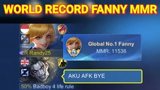 FANNY Paling ON POINT Di DUNIA! Top 1 Global Randy25 | Mobile Legends