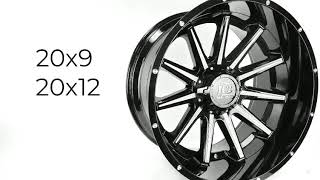 K10 TANKER GLOSS BLACK MILLED-  SD WHEEL CORP.  PROMO VIDEO