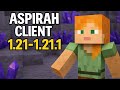 Aspirah Client 1.21 – Best Mace/Crystal PvP Client for Mojo/Cracked Launcher