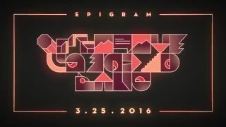 GRAMATIK - EPIGRAM OUT March 25th on Lowtemp