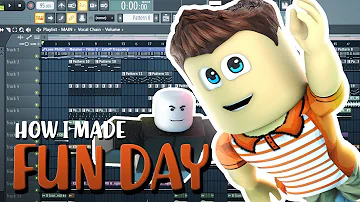 How I Made Roblox Song "Fun Day" (Behind the Scenes)