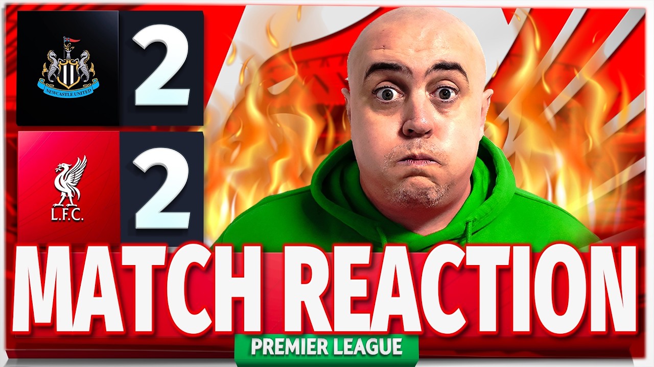 NEWCASTLE 2-2 LIVERPOOL! DEFENSE AND MIDFIELD SHOCKING! Craig's LIVE Match Reaction