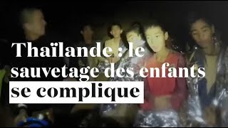 Thaïlande : le sauvetage des enfants se complique dans la grotte inondée