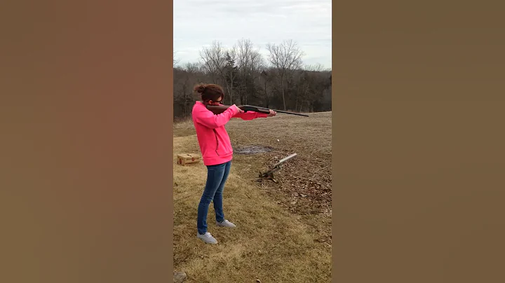 Shooting a gun for first time