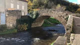 Les quais de la Voireuze à Blesle