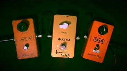 MXR Phase90 M101 vs JOYO Vintage Phase vs 1974