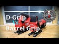 Milwaukee Barrel Grip Jigsaw (2737B-20) vs. Milwaukee D-Handle Jigsaw (2737-20) Tool Duel Episode #5 Milwaukee Barrel Grip Jigsaw (2737B-20) vs. Milwaukee D-Handle Jigsaw (2737-20) Tool Duel Episode #5