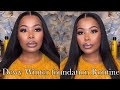 Affordable dewy winter foundation routine graciousming south african youtuber