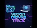 Secret Trick: Backup ALL Your PC Drivers