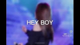 Hey boy #blackpink