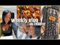 weekly vlog | straightened my hair + mental break downs + cook with me + date night &amp; more!