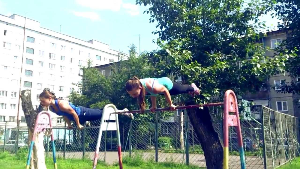 street workout girls Krasnoyarsk workout back