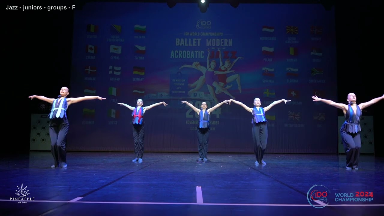 IDO World Championship 2024 Jazz Dance Groups Junior Gapstem 