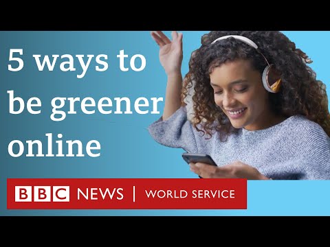 How to make your internet use greener - BBC World Service