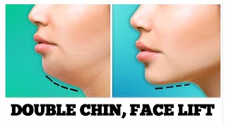 2 minutes! GET RID OF DOUBLE CHIN, FACE LIFT, WORKOUT, JAWLINE, FACE YOGA & MASSAGE