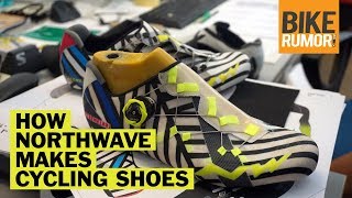 How Northwave cycling shoes are made