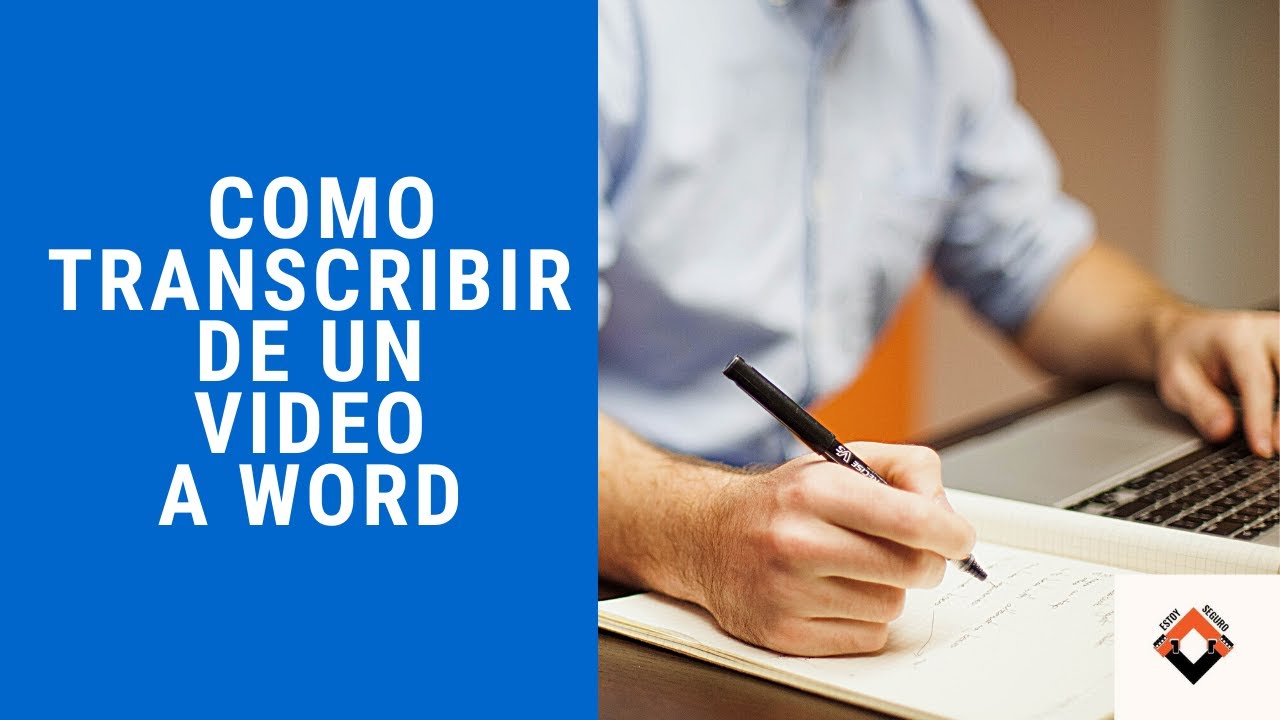 Como transcribir de un Video a Word - YouTube