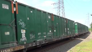 [HD] CSX Q703 Bound Brook 6.9.12